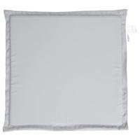 Tuinzitkussens 4 st vierkant 45x45x2 cm lichtgrijs - thumbnail