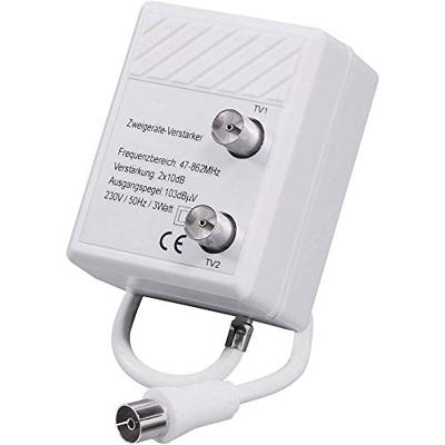 Renkforce Kabeltelevisieversterker 2-voudig 20 dB