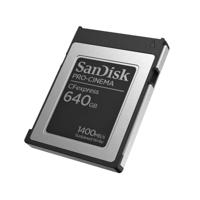 Sandisk Pro Cinema CF Express 640GB 1400 mb/s - thumbnail