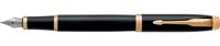 Parker IM vulpen medium, zwart GT - thumbnail