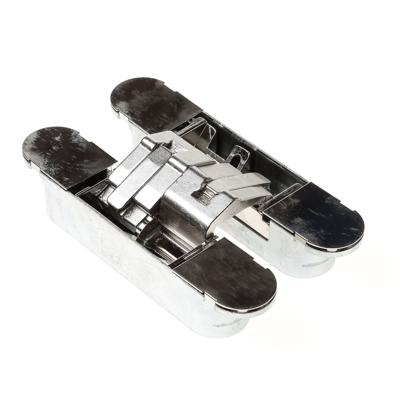 Intersteel Scharnier 160x32mm onzichtbaar nikkel 3D verstelbaar