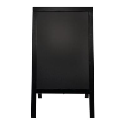 Securit stoepbord Sandwich ft 70 x 125 cm, zwart