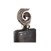 Vaas DKD Home Decor Multicolour Aluminium Kristal 19 x 12 x 55 cm - thumbnail