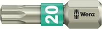 Wera 3867/1 TS SB SiS 05073622001 Torx-bit T 20 RVS D 6.3 1 stuk(s) - thumbnail