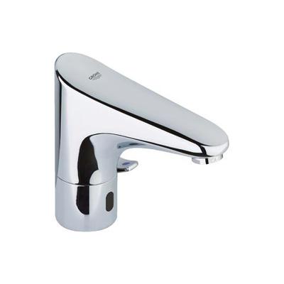 GROHE Europlus E waterbesparende wastafelkraan infrarood met menging met transformator 230V chroom 36015001 GROHE Europlus E waterbesparende wastafelkraan infrarood met menging met transformator 230V chroom 36015001