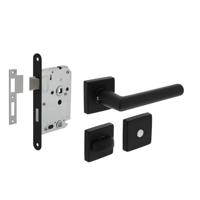 Intersteel Compleet deurklinksetBroome zwart toilet - 0023.005899 - thumbnail