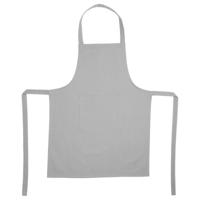 Schort met Buidelzak Atmosphera Katoen Lichtgrijs 60 x 80 cm - thumbnail