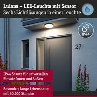 Paulmann 75409 Luiana Dämmerungsgesteuerter Bewegungsmelder (HF) Plafondlamp LED 16.5 W Wit - thumbnail