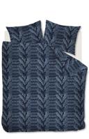 At Home With Marieke At Home Major Dekbedovertrek - Lits-jumeaux (240x200/220 Cm + 2 Slopen) - Katoen - Dark Blue - thumbnail