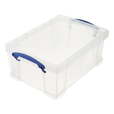 Really Useful Box opbergdoos 9 liter, transparant Really Useful Box opbergdoos 9 liter, transparant