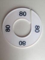 Maatring wit/zwart 80 - thumbnail