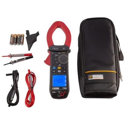 Chauvin Arnoux F406 Stroomtang Digitaal Spatdicht (IP54) CAT III 1500 V, CAT IV 1000 V Weergave (counts): 10000 Chauvin Arnoux F406 Stroomtang Digitaal Spatdicht (IP54) CAT III 1500 V, CAT IV 1000 V Weergave (counts): 10000