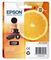 33XL - 12.2 ml - XL - zwart - origineel - blisterverpakking met RF  akoestisch alarm - inktcartridge - thumbnail