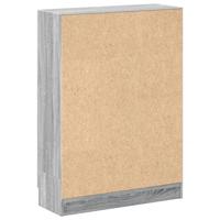 Boekenkast 82,5x30,5x115 cm bewerkt hout grijs sonoma eiken - thumbnail