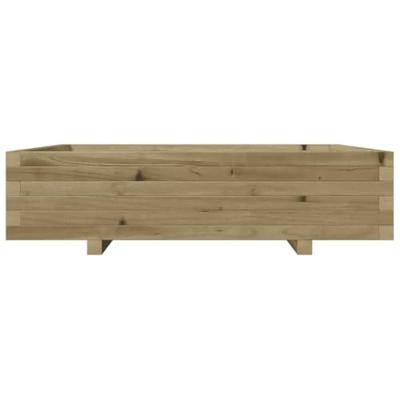 Plantenbak 100x100x26,5 cm geïmpregneerd grenenhout