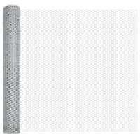 Hexagon Hek Zilver 1 x 10 m Gegalvaniseerd staal - thumbnail