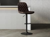 Barkruk MADRISTA donkerbruin - thumbnail