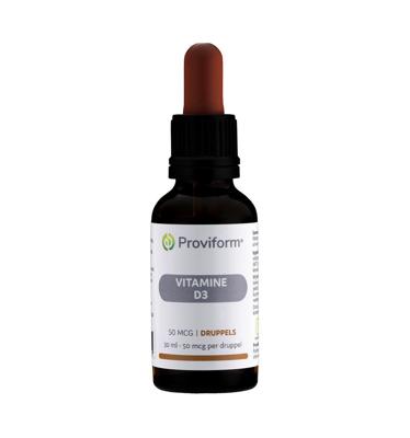 Proviform Proviform Vitamine D3 50mcg Druppels (30ml) Proviform Proviform Vitamine D3 50mcg Druppels (30ml)