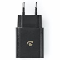 Nedis WCQC302ABK Wandlader 3,0 A Usb (qc 3.0) Zwart - thumbnail