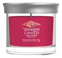 Yankee Candle santa on skis signature small tumbler - thumbnail