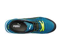 Puma werkschoenen - Blaze Knit - S1P laag - blauw - maat 43 - thumbnail