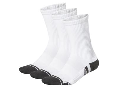 Under Armour 3 Paar sokken (Wit, 42-47,5)