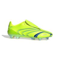 adidas F50 Tunit Elite Gras Voetbalschoenen (FG) Lucid Lemon Blauw - thumbnail