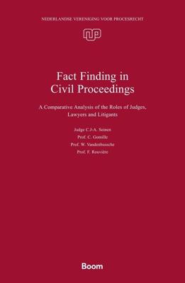 Fact Finding in Civil Proceedings - Cindy Seinen, Christian Gomille, Wannes Vandenbussche, Frédéric Rouvière - ebook