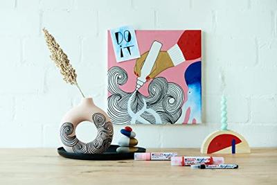 Edding 5000 • acrylmarker breed verkeerswit