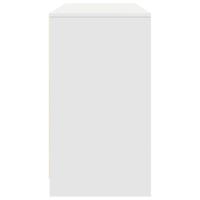 Bureau 120x42x76 cm spaanplaat wit - thumbnail