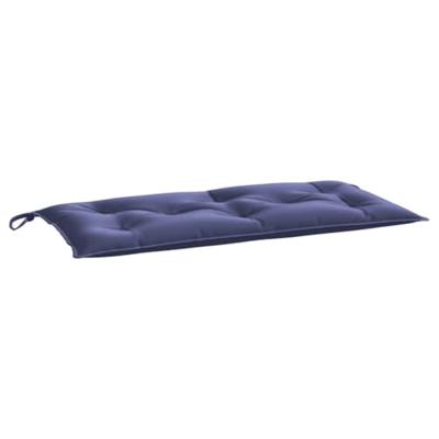 VidaXL Tuinbankkussens 2 st 100x50x7 cm oxford stof marineblauw
