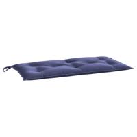 VidaXL Tuinbankkussens 2 st 100x50x7 cm oxford stof marineblauw - thumbnail