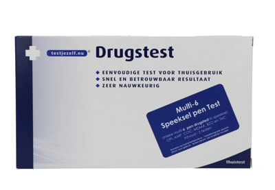 Testjezelf.nu Drugstest Multi-6 Speeksel Pen Test