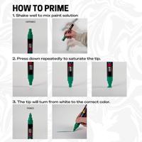Uni POSCA paintmarker PC-3M, 1,5 mm, donkergroen - thumbnail
