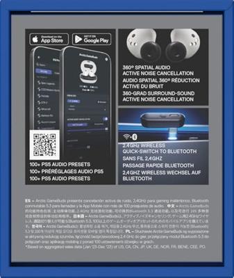 Steelseries Arctis Gamebuds Wit