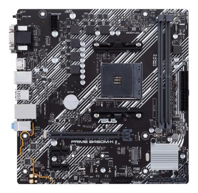 ASUS Prime B450M-K II AMD B450 Socket AM4 micro ATX - thumbnail