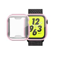 volledige Plating TPU Case voor Apple Watch serie 4 44mm (roze) - thumbnail