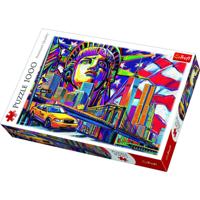 Puzzel 1000 pcs - Kleuren van New York - thumbnail
