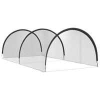 Honken en Softbal Zwart 702 x 369,5 x 243,5 cm Polyester - thumbnail