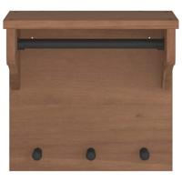Wandkapstok SANDNES 43x30x42 cm massief grenenhout - thumbnail