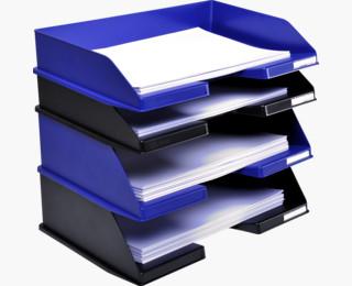 Exacompta brievenbak Combo Maxi, zwart Exacompta brievenbak Combo Maxi, zwart