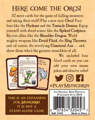 Munchkin 2 Unnatural Axe