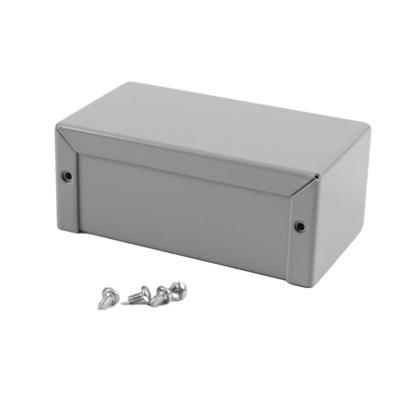 Hammond Electronics 1411S Instrumentbehuizing 203 x 102 x 76 Aluminium Grijs 1 stuk(s)