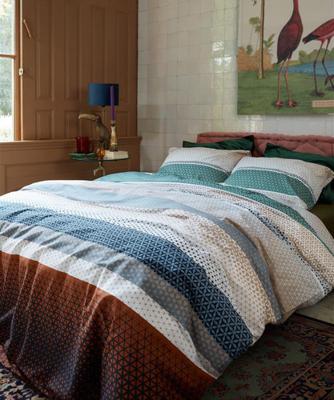 At Home At Home dekbedovertrek Variety terra