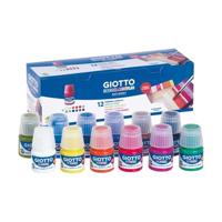 Tempera Giotto Decor Multicolour 12 Onderdelen 25 ml (12 Stuks) - thumbnail