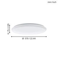Eglo PlafondlampGiron Led - 97526 - thumbnail