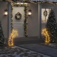 VidaXL Kerstverlichting meteoor met grondpinnen 115 led's 89 cm - thumbnail
