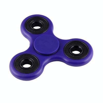 Fidget Spinner Speeltje tegen stress en angst voor kinderen en volwassenen, 4 Minuten Rotatie Tijd, Hybride Keramische Lager + POM materiaal (donker b