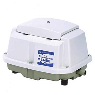 Nitto LA-60 E Luchtpomp voor Vijvers - Stil, Energiezuinig, 60L/min, Geschikt voor Dieptes