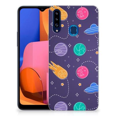 Samsung Galaxy A20s | Sillicone Back Cover | Space